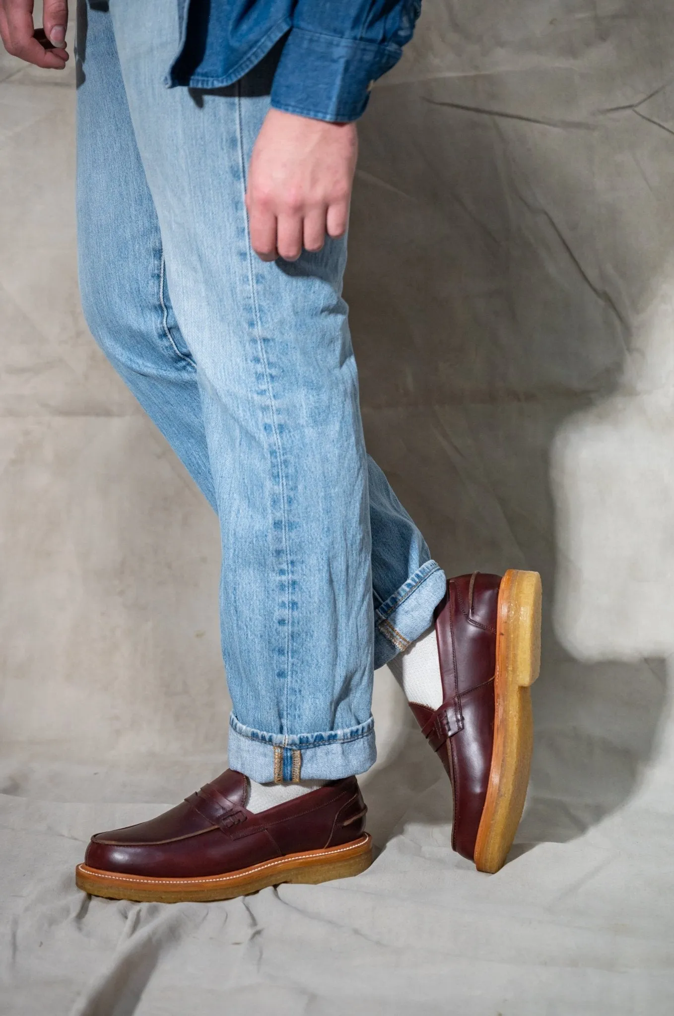 Jack Penny Loafers Cherry