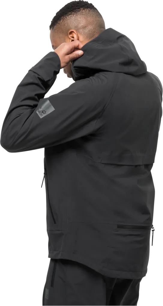 Jack Wolfskin Men&#x27;s Bike Commute Mono Jacket Phantom | Buy Jack Wolfskin Men&#x27;s Bike Commute Mono Jacket Phantom here | Outnorth