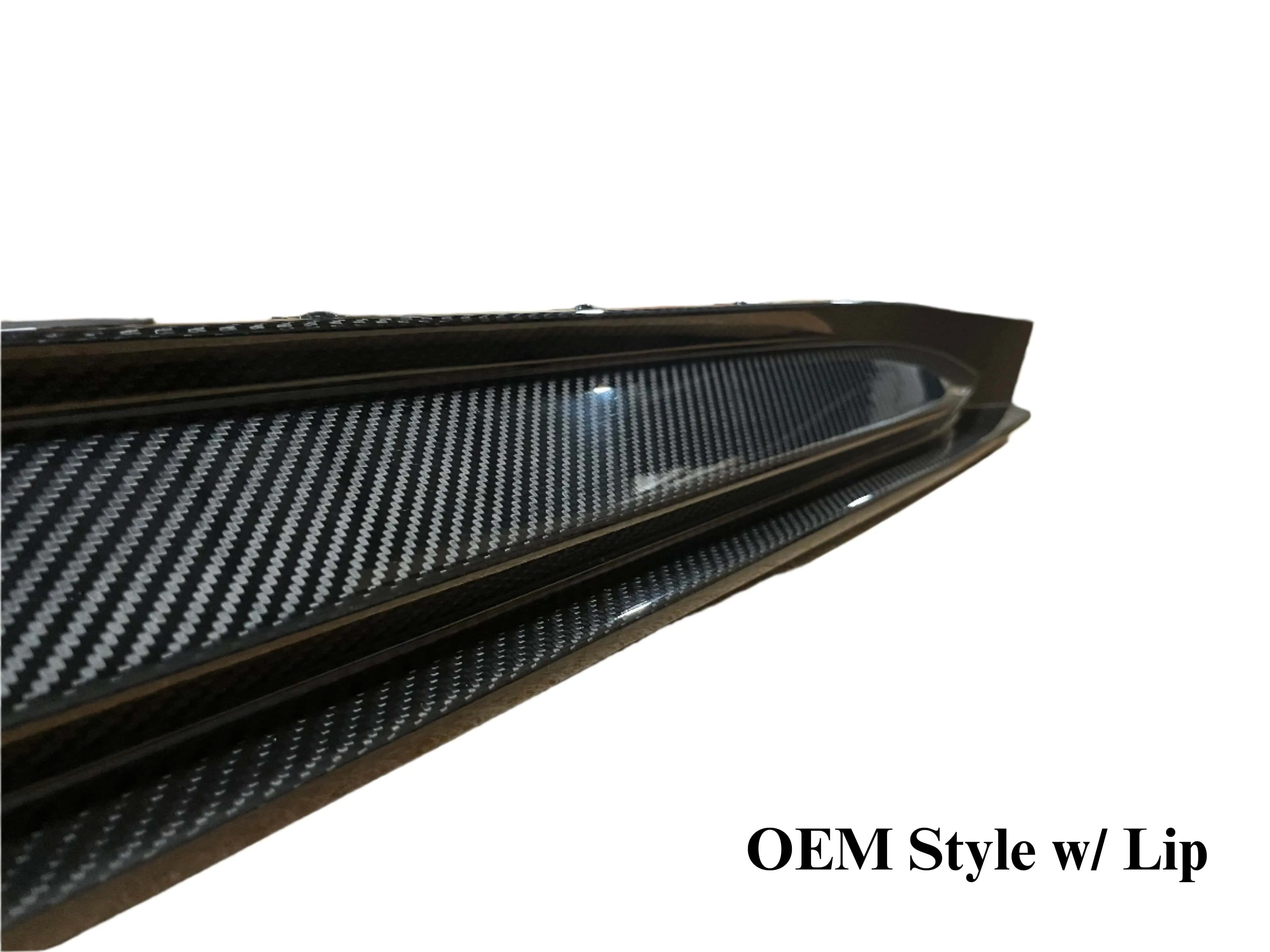 Kies Carbon 2020-2025 BMW M3 / M4 (G80 / G82 / G83) OEM Style Dry Carbon Fiber Side Skirt Extensions