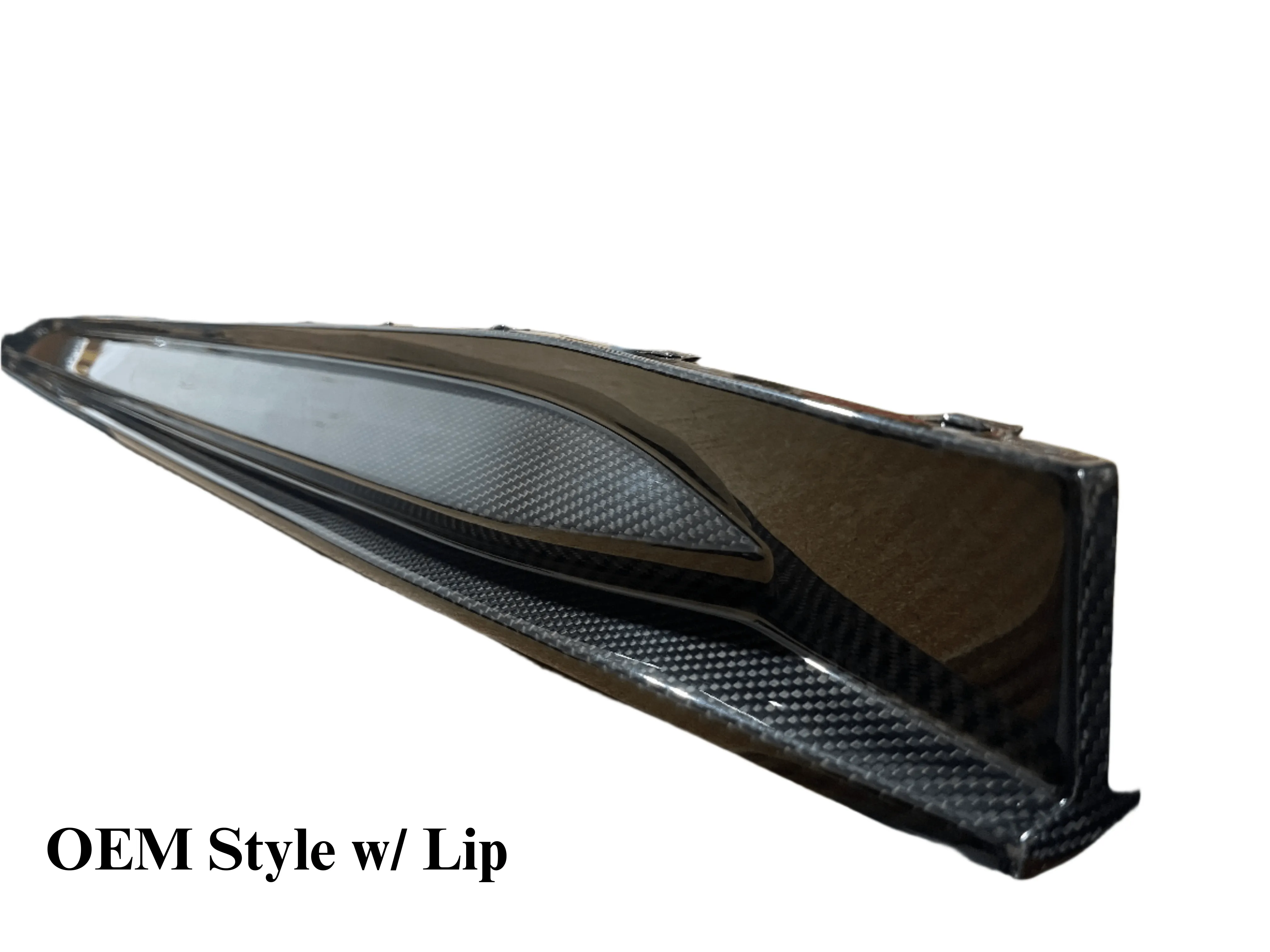 Kies Carbon 2020-2025 BMW M3 / M4 (G80 / G82 / G83) OEM Style Dry Carbon Fiber Side Skirt Extensions