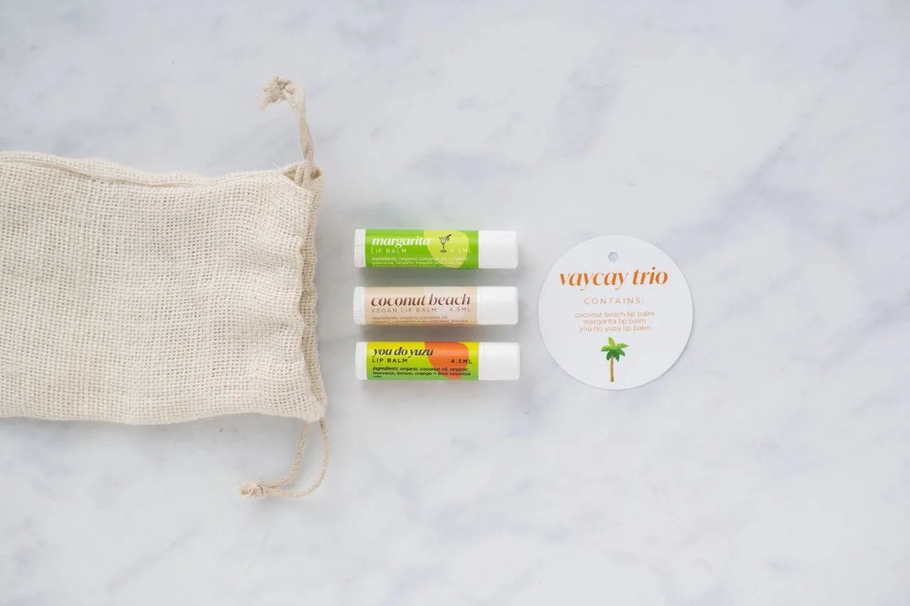 Lip Service Beauty Vacay Trio