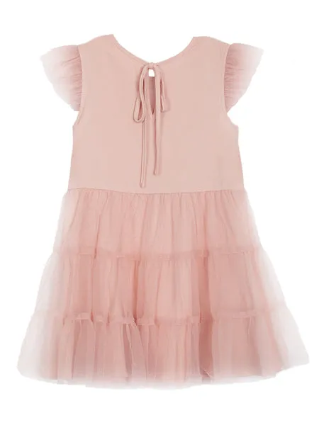 Mabel   Honey Blossoms & Blossoms Rayon Tulle Dress Girls