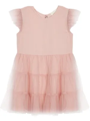 Mabel   Honey Blossoms & Blossoms Rayon Tulle Dress Girls