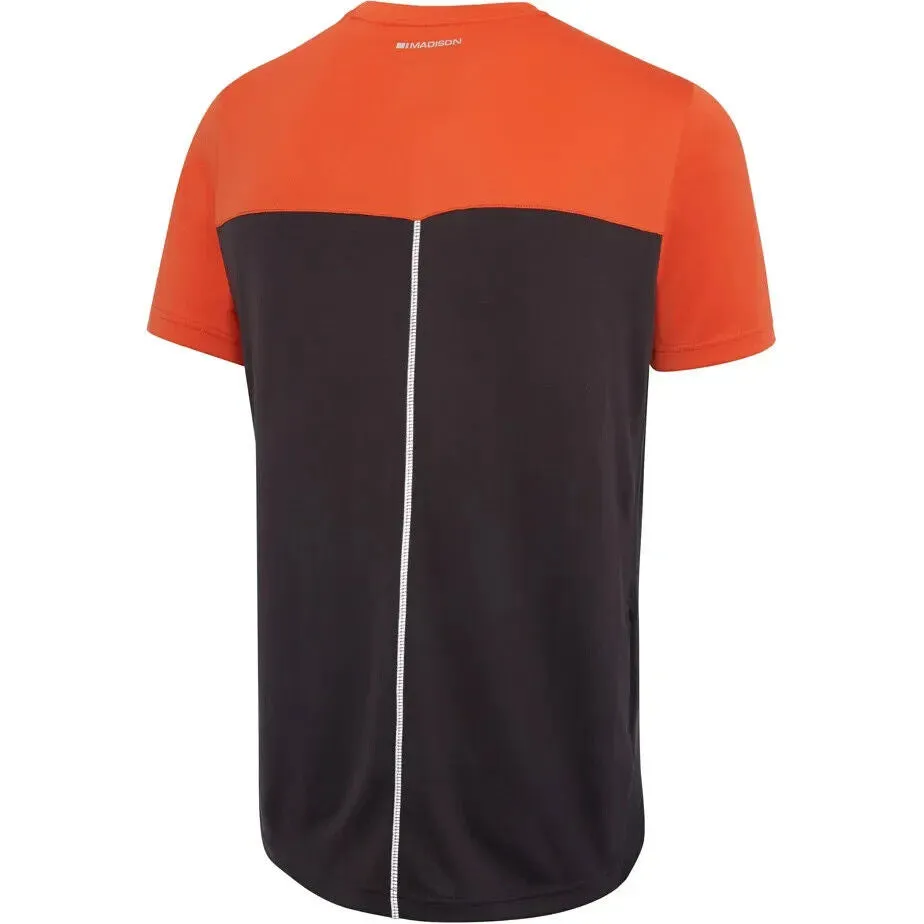 Madison Stellar Men's Short Sleeve Cycling Jersey - XL - Chilli Red / Phantom
