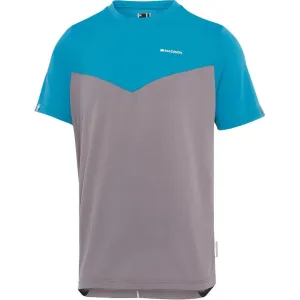 Madison Stellar Men's Short Sleeve Jersey - XXL - Carribean Blue / Cloud Grey