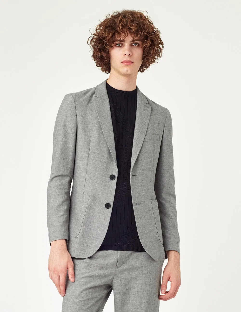Men Classic Suit Jacket