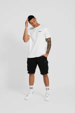 Mens 'NOAHS' Cargo Shorts - BLACK