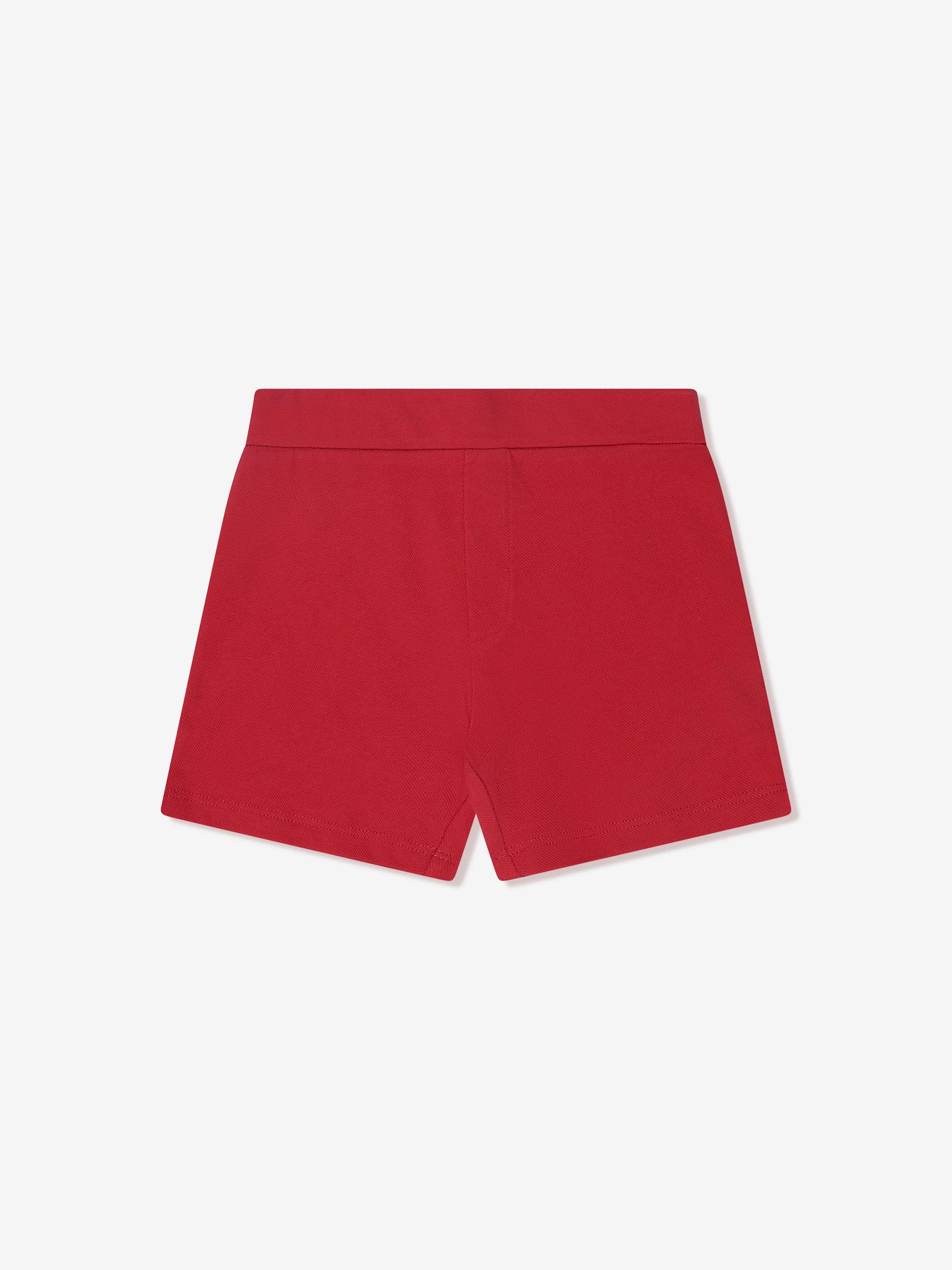 Moncler Enfant Baby Boys Polo Shirt And Shorts Set in Red