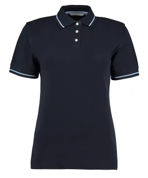 Navy/Light Blue - Women's St Mellion polo (classic fit)