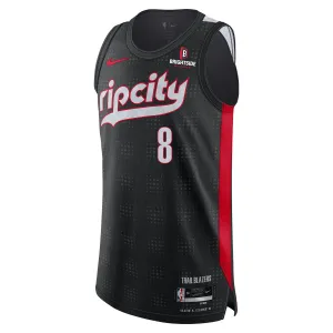 Nike Deni Avdija NBA Authentic Peak Plaid 24-25 City Edition Jersey