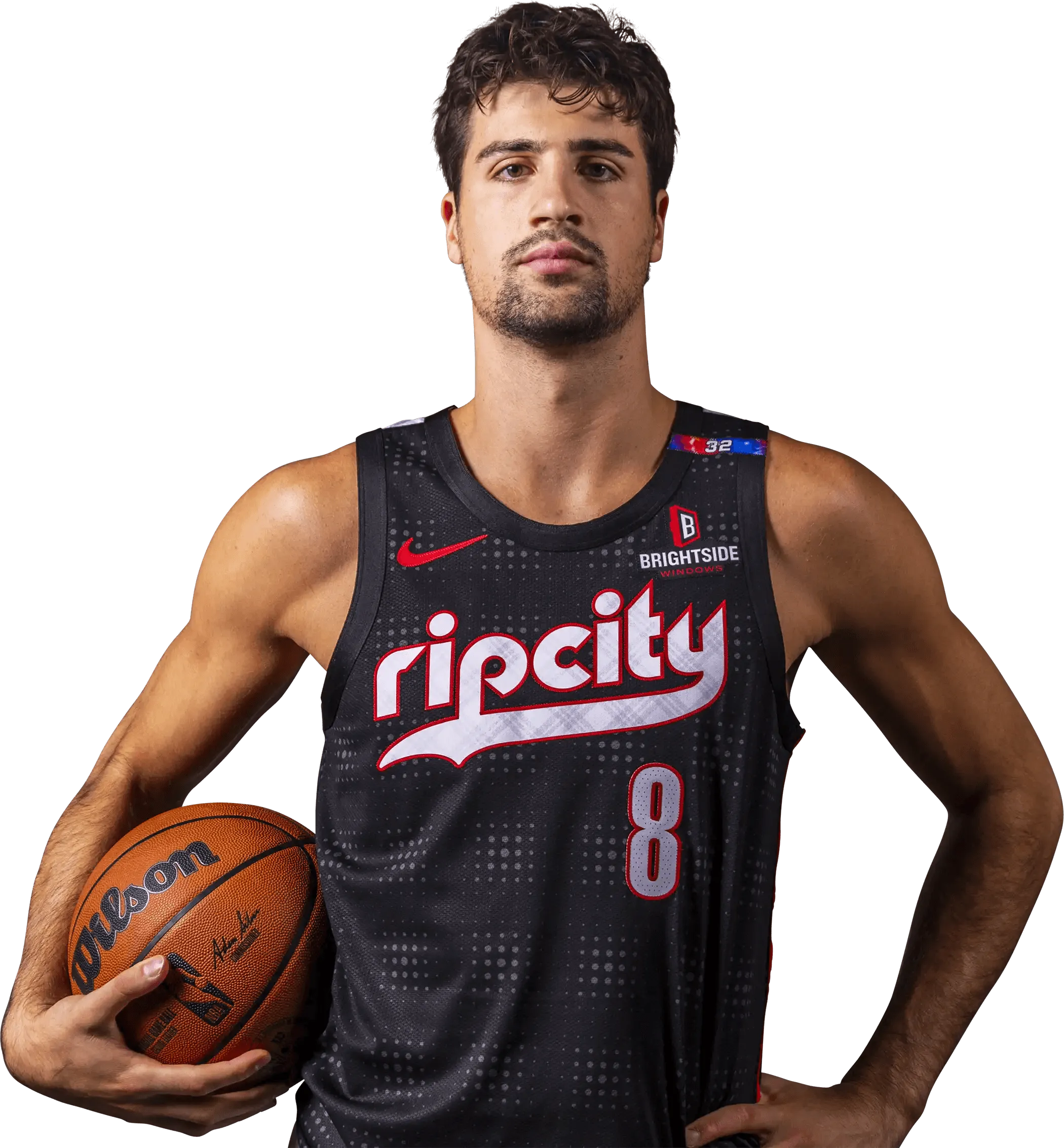 Nike Deni Avdija NBA Authentic Peak Plaid 24-25 City Edition Jersey