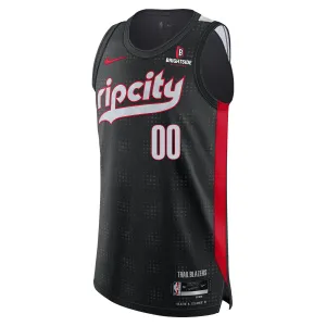 Nike Scoot Henderson NBA Authentic Peak Plaid 24-25 City Edition Jersey