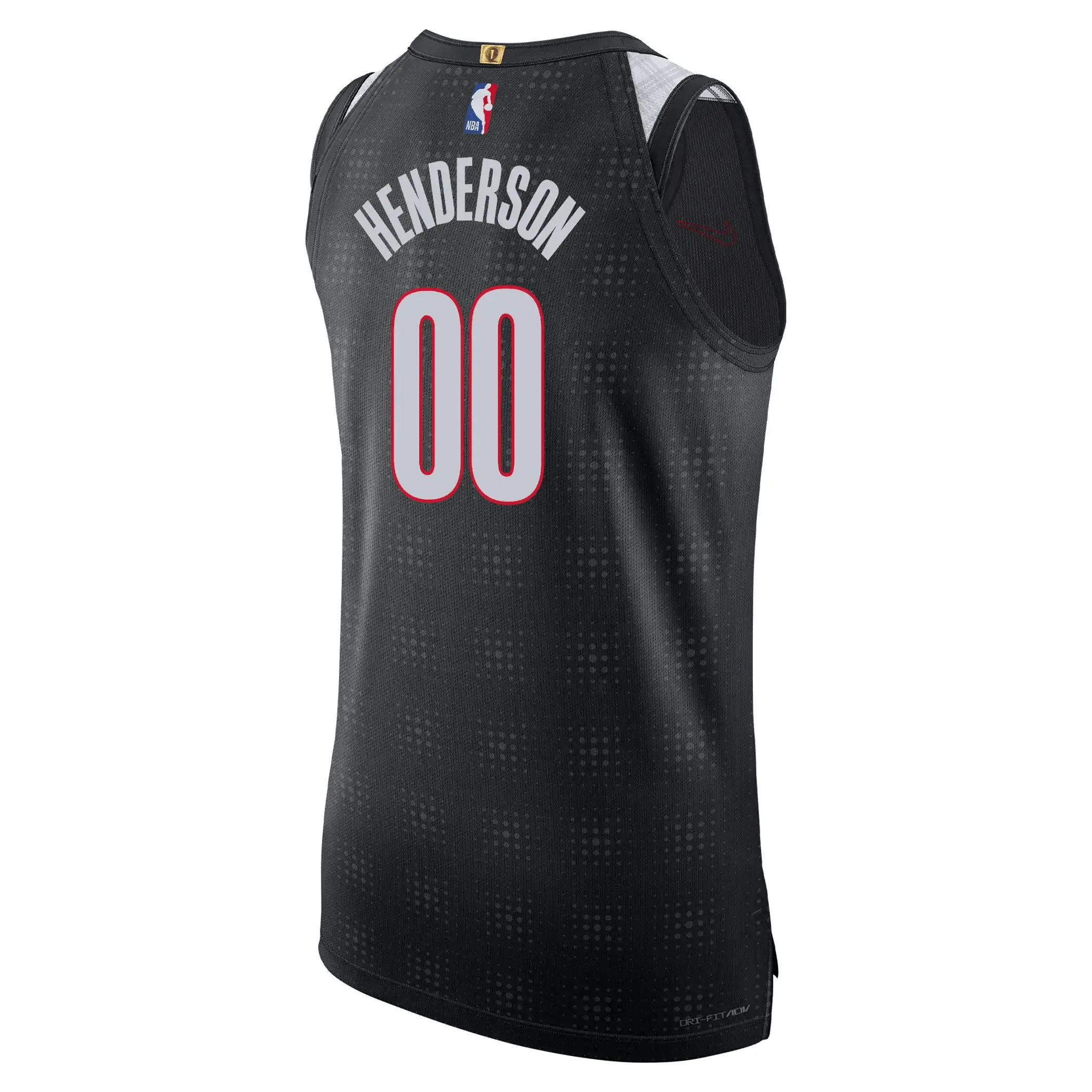 Nike Scoot Henderson NBA Authentic Peak Plaid 24-25 City Edition Jersey
