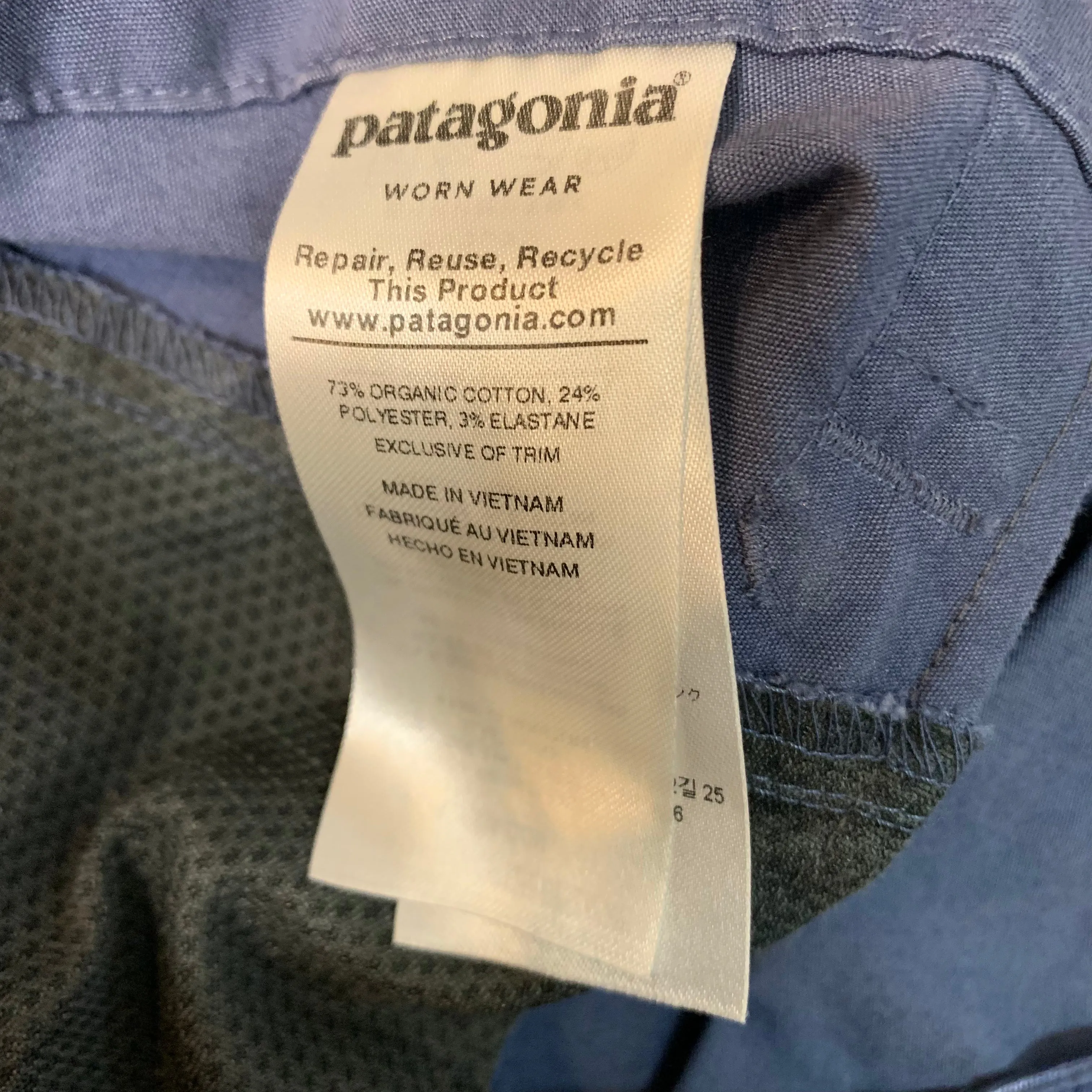 Patagonia Venga Rock Pants 12 Dolomite Blue