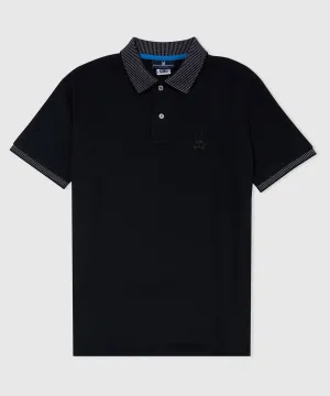 Psycho Bunny Hindes Polo - Black