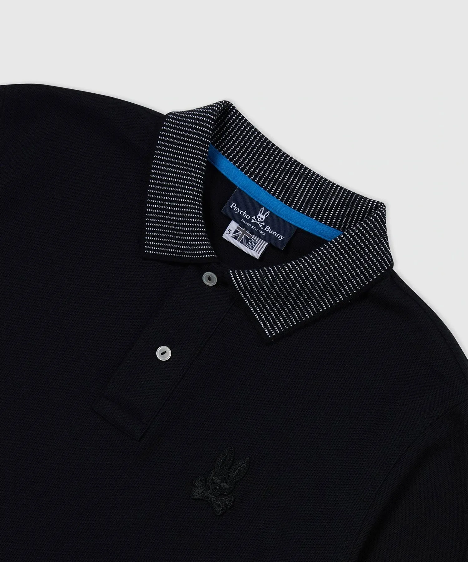 Psycho Bunny Hindes Polo - Black