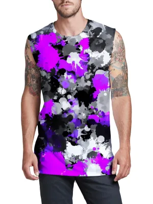 Purple Drip Men's Muscle Tank