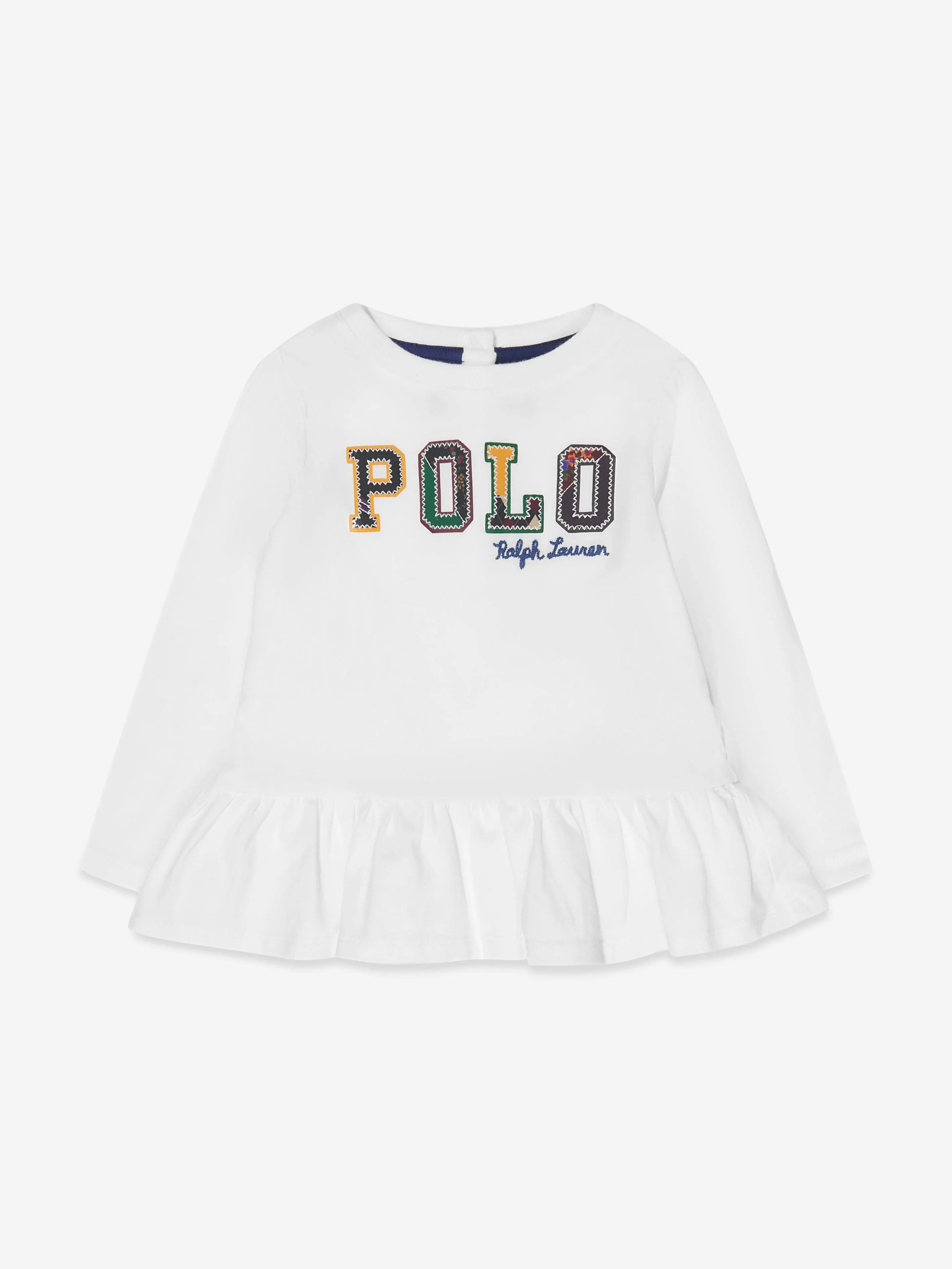 Ralph Lauren Baby Girls Leggings Set in White
