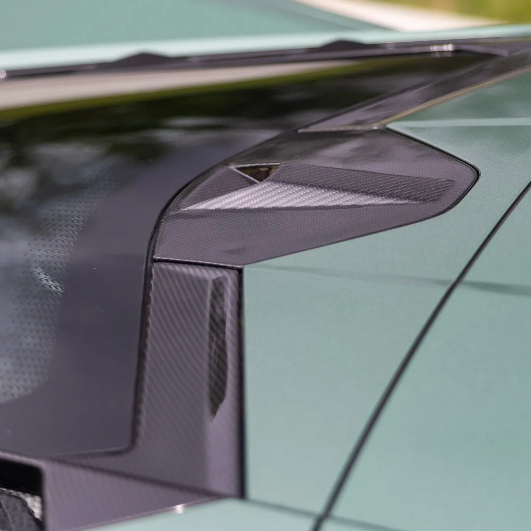 Rear View Camera Cover | Carbon Fiber | Corvette C8 & Z06 Coupe Models