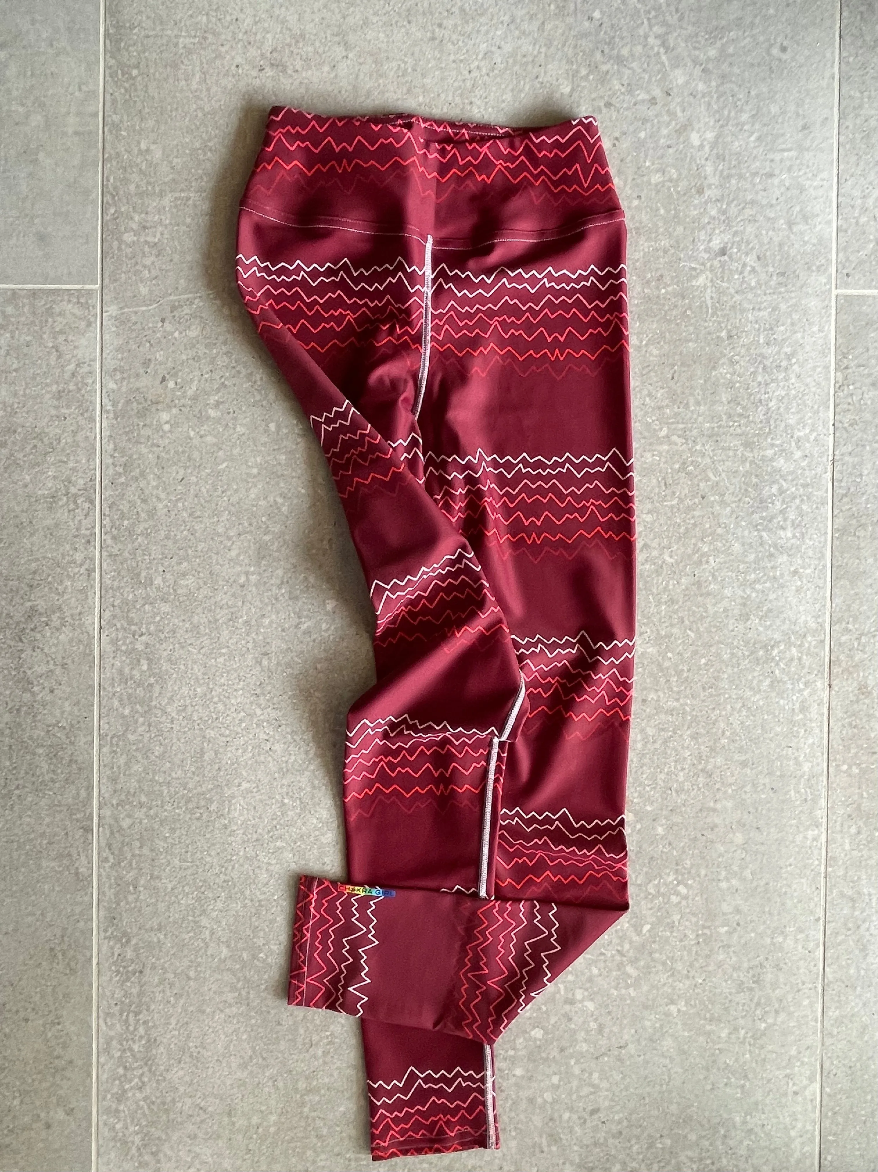 Red Earth High Waist Yoga Leggings