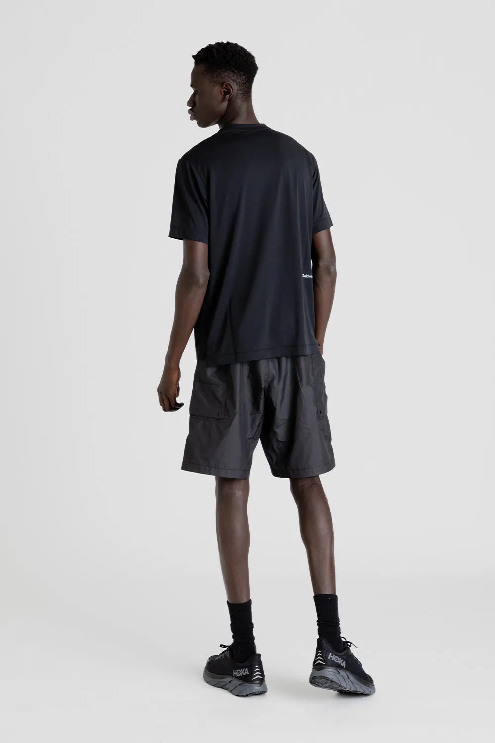 Rip-stop Cargo Shorts - Black