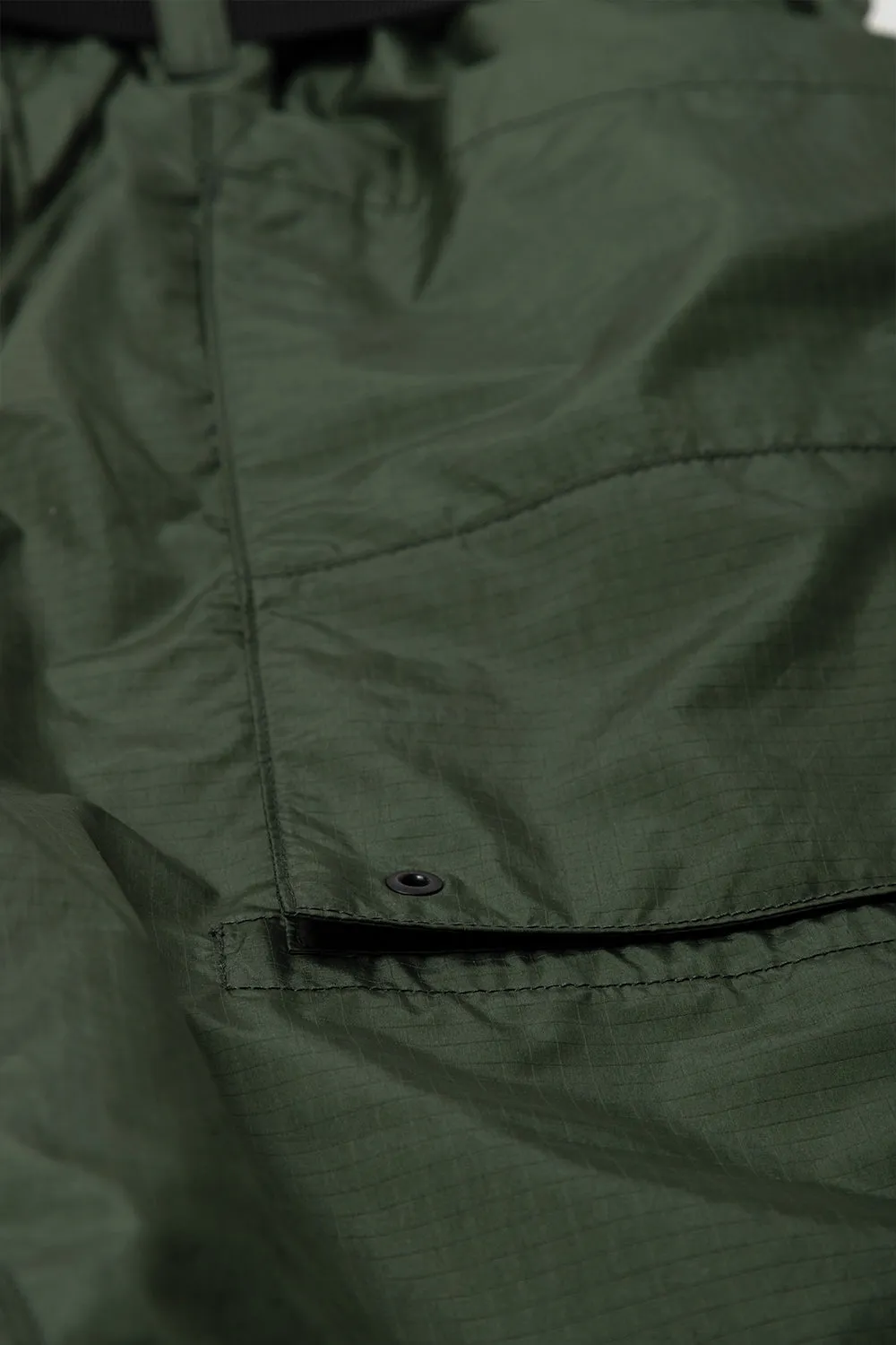 Rip-Stop Mount Cargo Shorts - Khaki Green