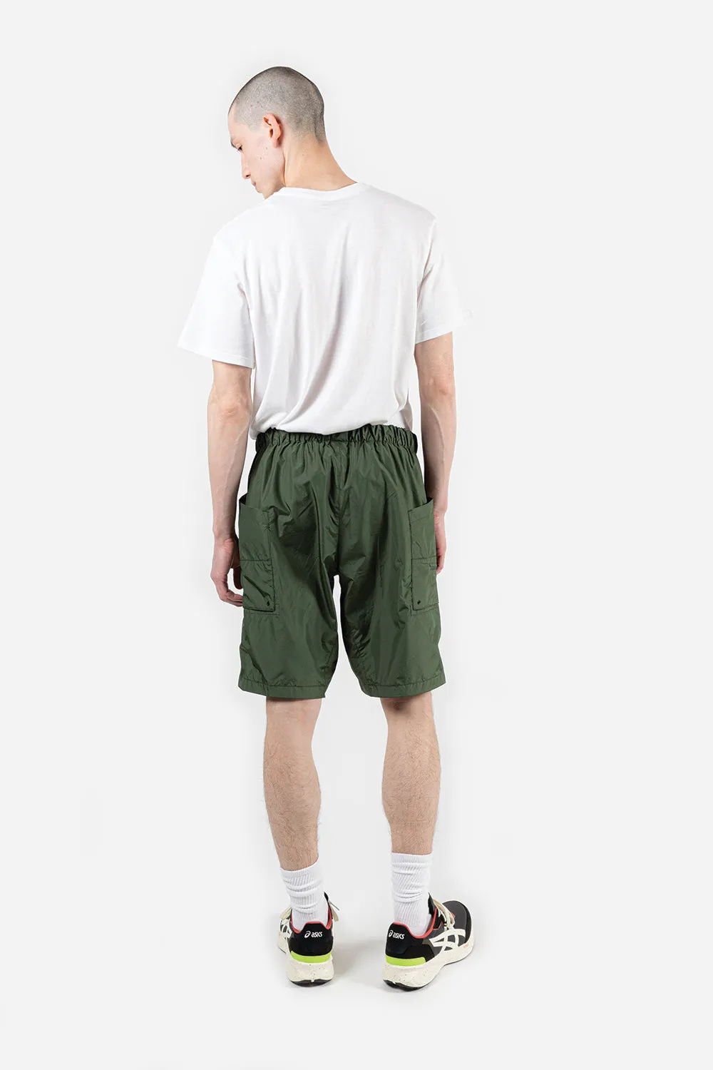 Rip-Stop Mount Cargo Shorts - Khaki Green