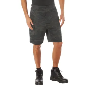 Rothco Midnight Camo BDU Shorts / Midnight Black Camo