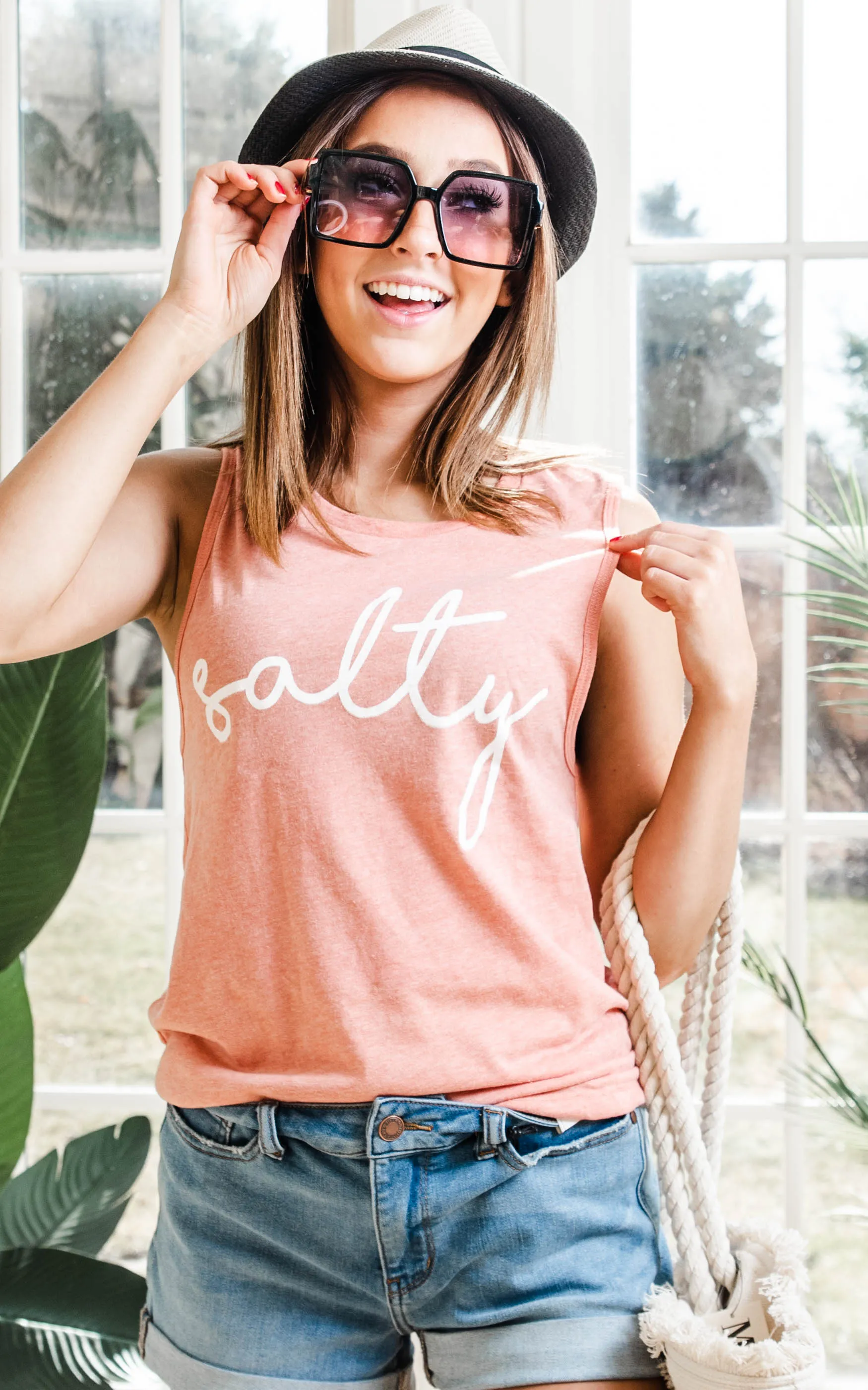 Salty Muscle Tank Top**