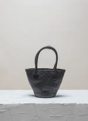 SANDHI Mini Black Twill Shoulder bag