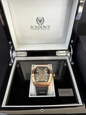 Skeleton Watch - gold/black