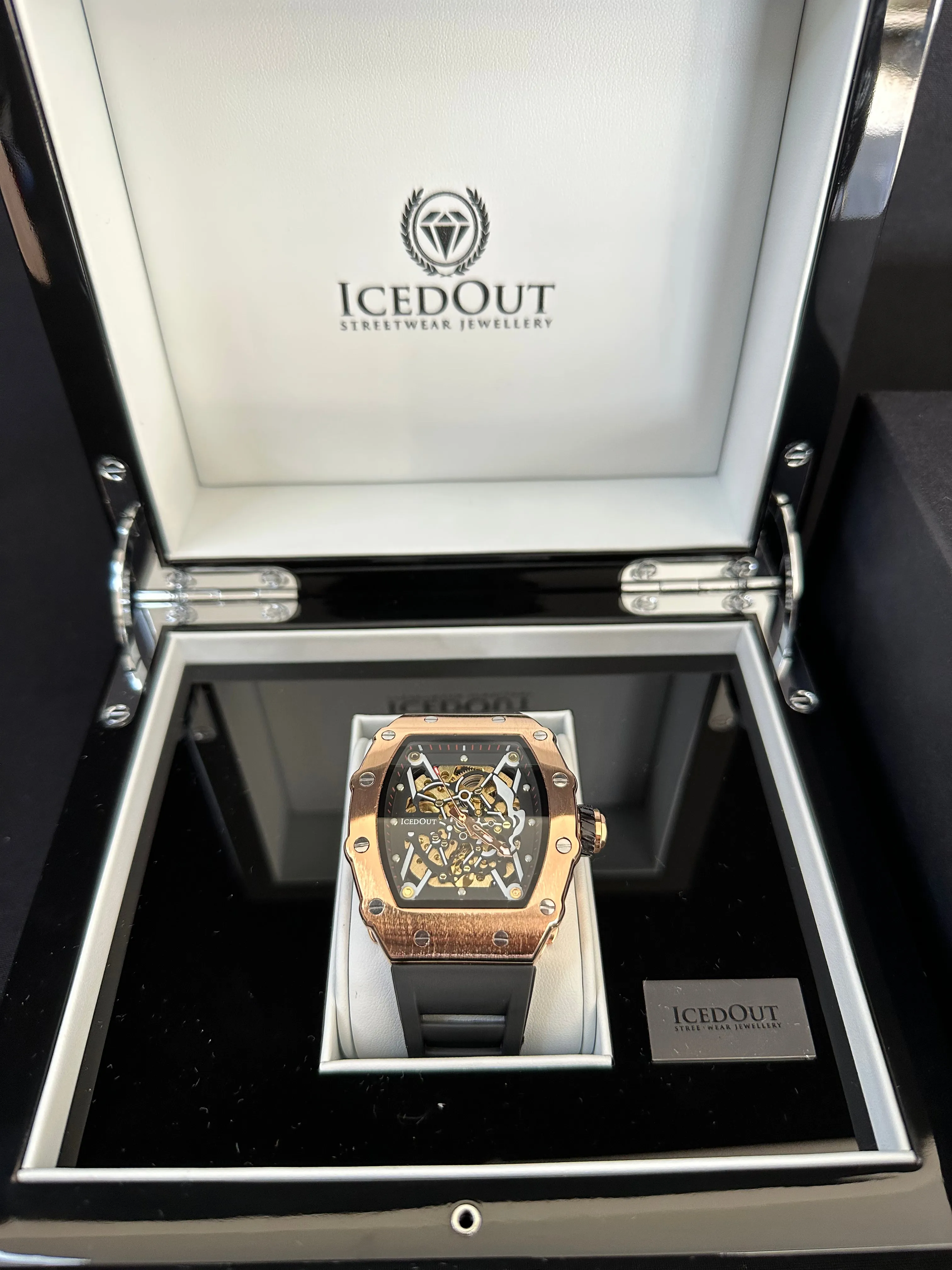 Skeleton Watch - gold/black