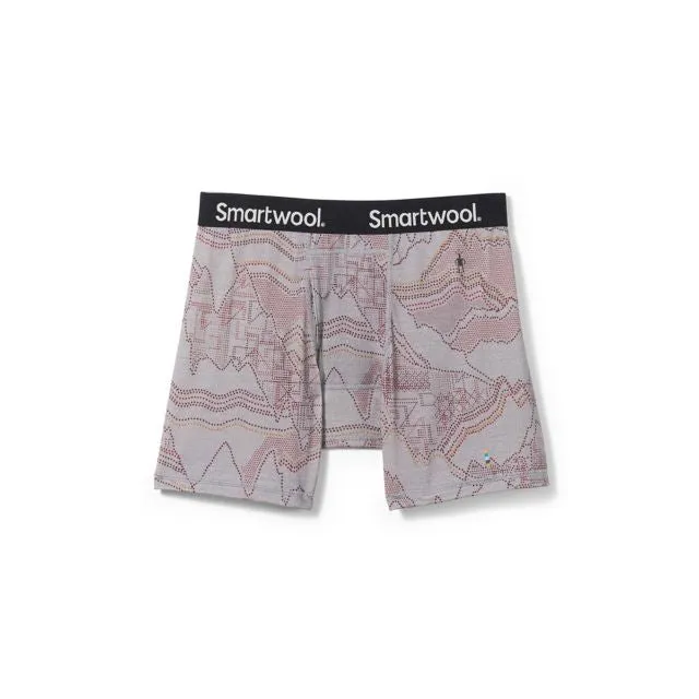 Smartwool Men's Merino Print Boxer Brief (Boxed)