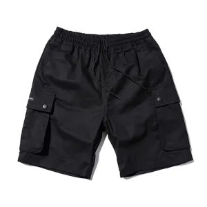 Solid Cargo Shorts