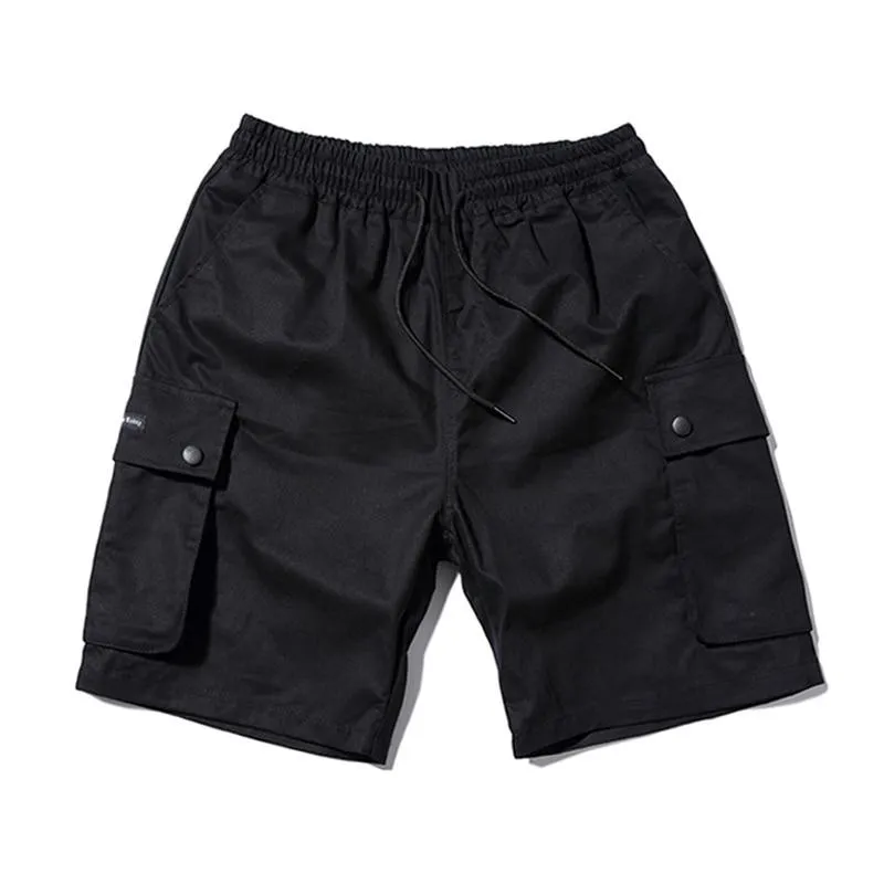 Solid Cargo Shorts