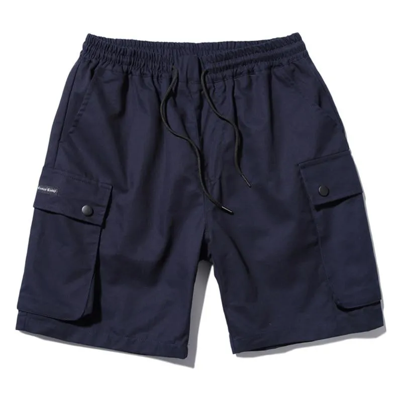 Solid Cargo Shorts