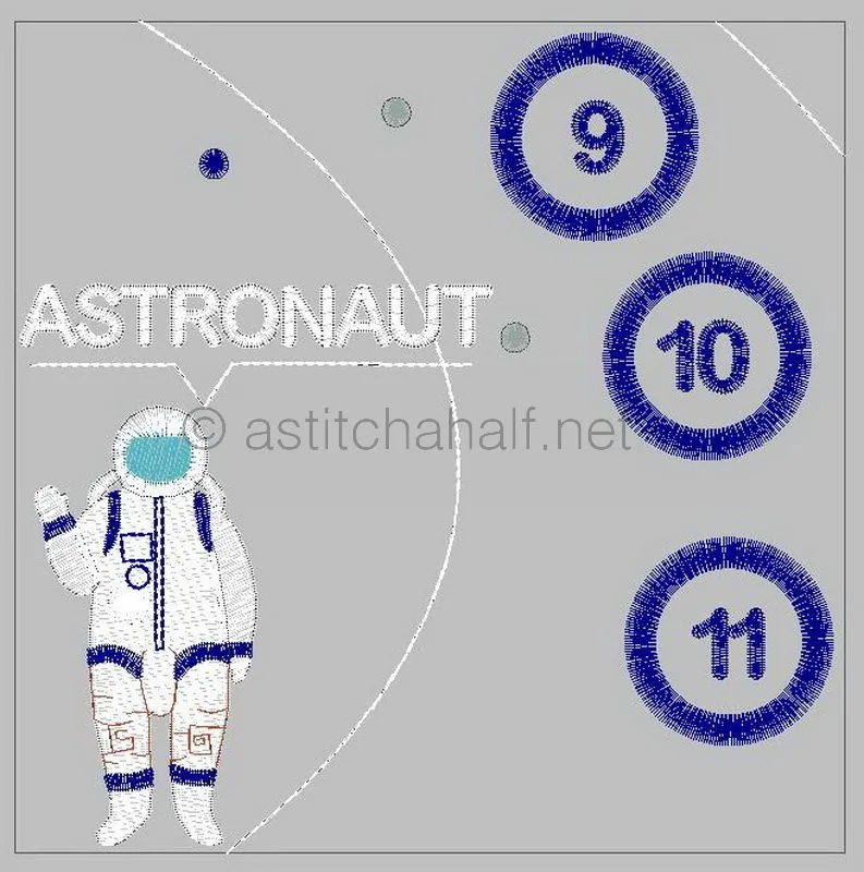 Space Exploration Complete Quilt and Game