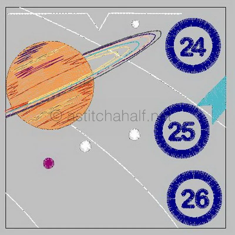 Space Exploration Complete Quilt and Game