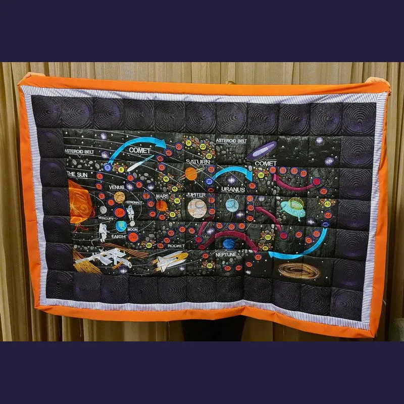 Space Exploration Complete Quilt and Game