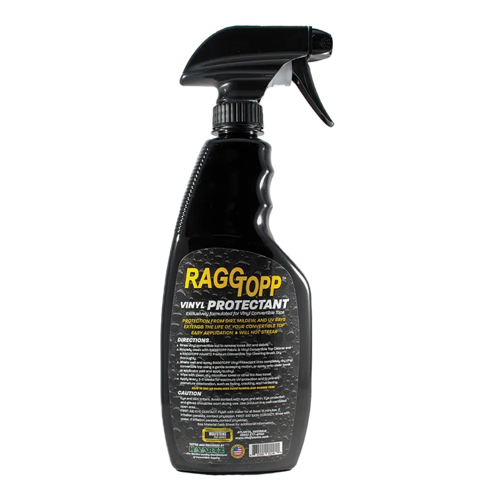 SPRING SPECIAL: RAGGTOPP Convertible Top Vinyl Protectant - 2 Pack with 4 Microfiber Applicator Pads