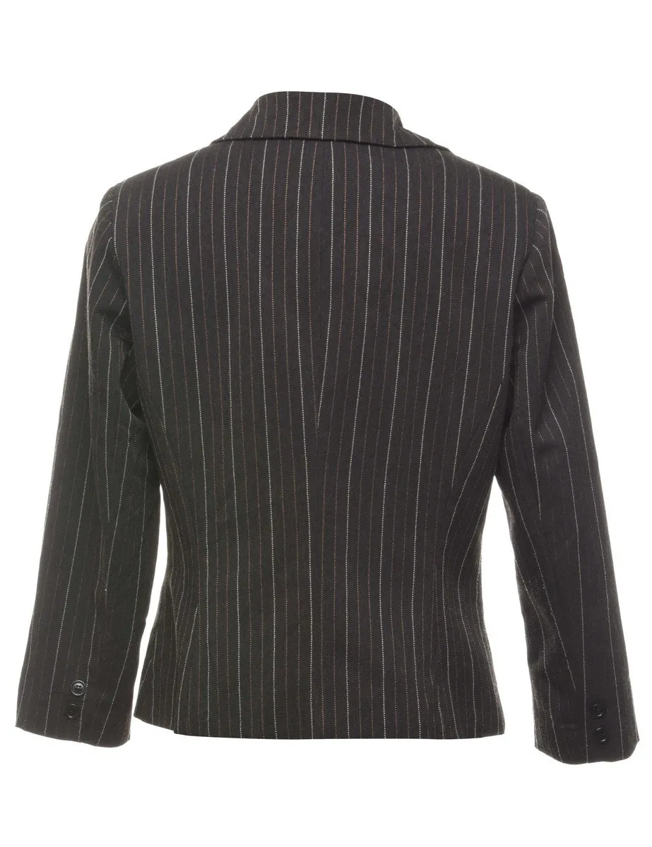 Striped Vintage Blazer - M