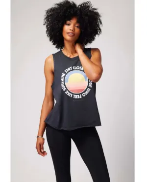 Sunshine Gigi Muscle Tank Black