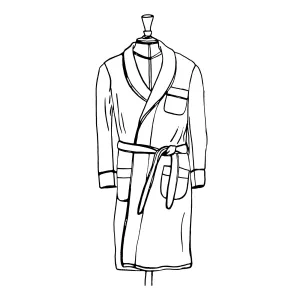The Made-to-Order Fox Classic Lounge Gown
