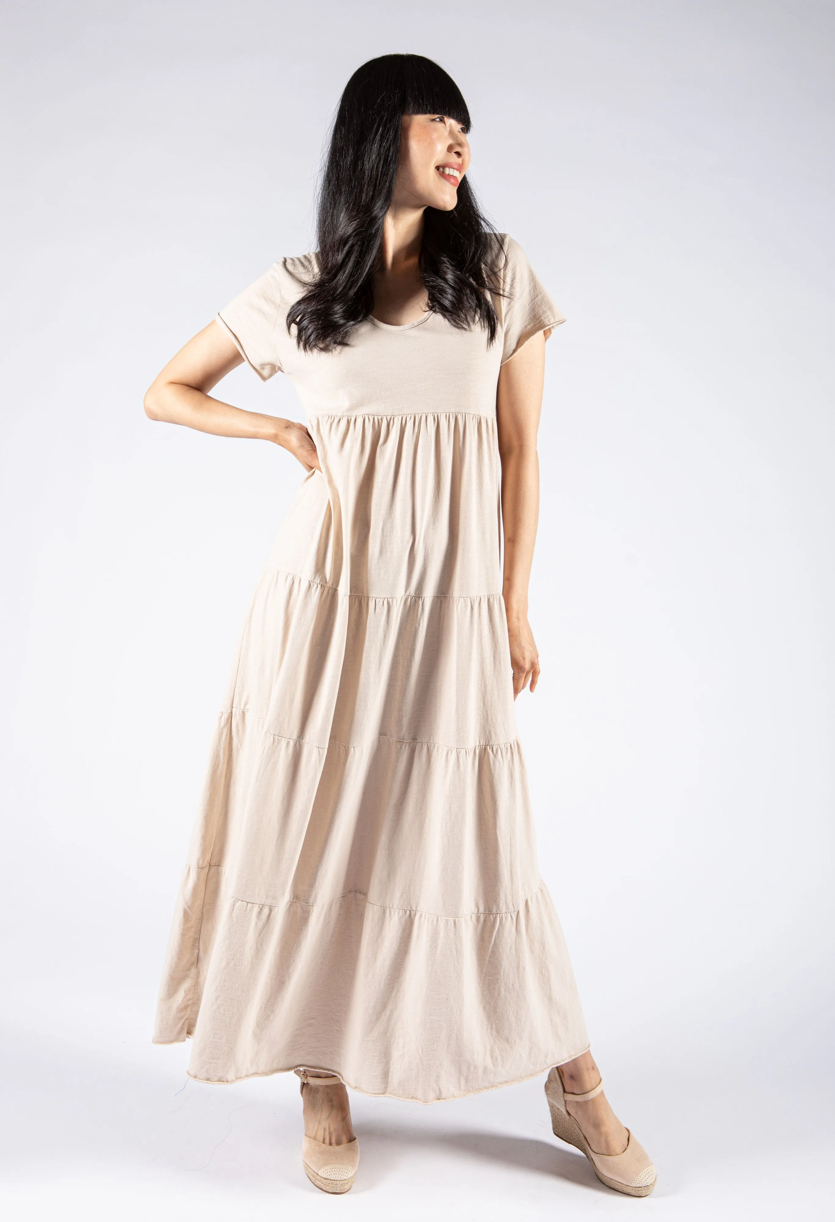 Tiered Maxi Dress