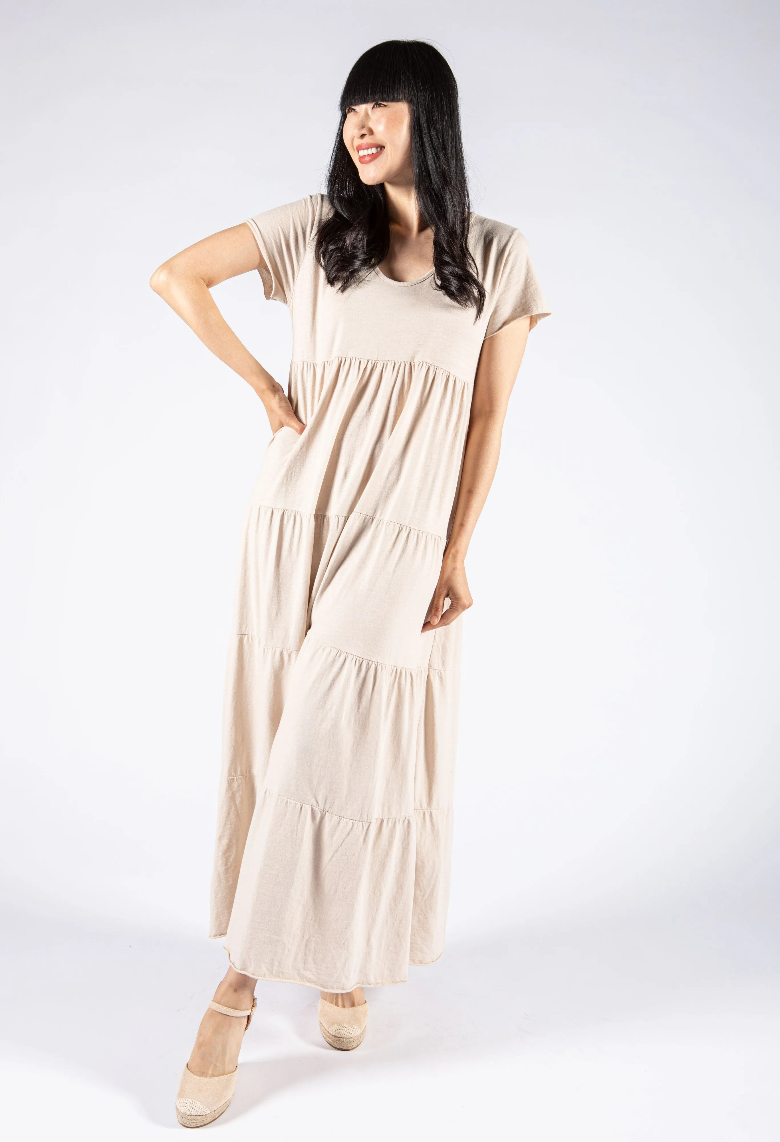 Tiered Maxi Dress