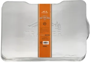 Traeger BAC521 Drip Tray Liner, Aluminum, Silver, For: Ironwood 885 Grill :PK 5: QUANTITY: 1