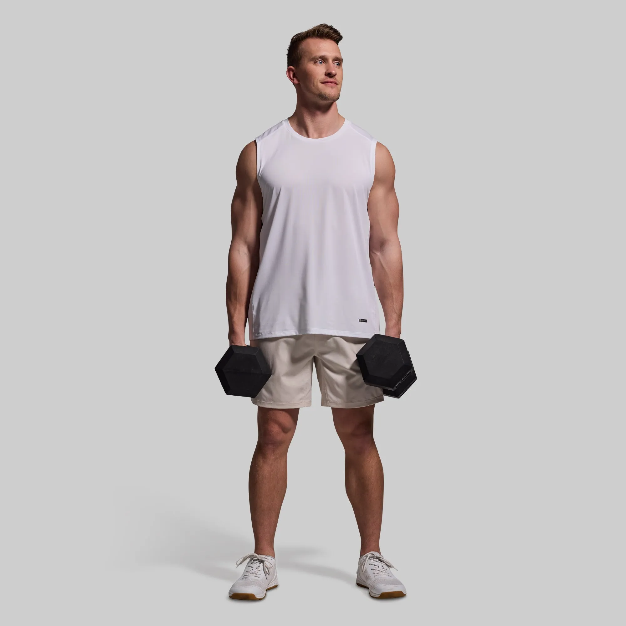 Training Muscle Tank (White)