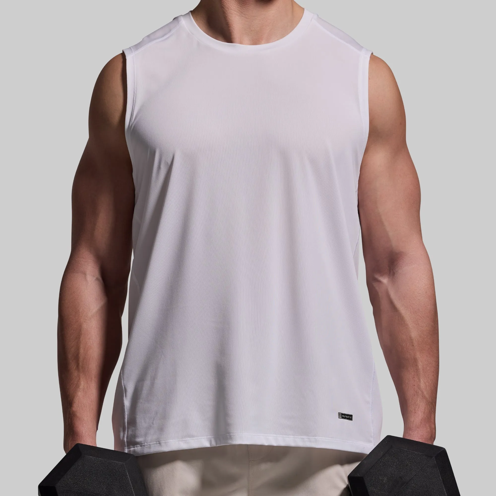 Training Muscle Tank (White)