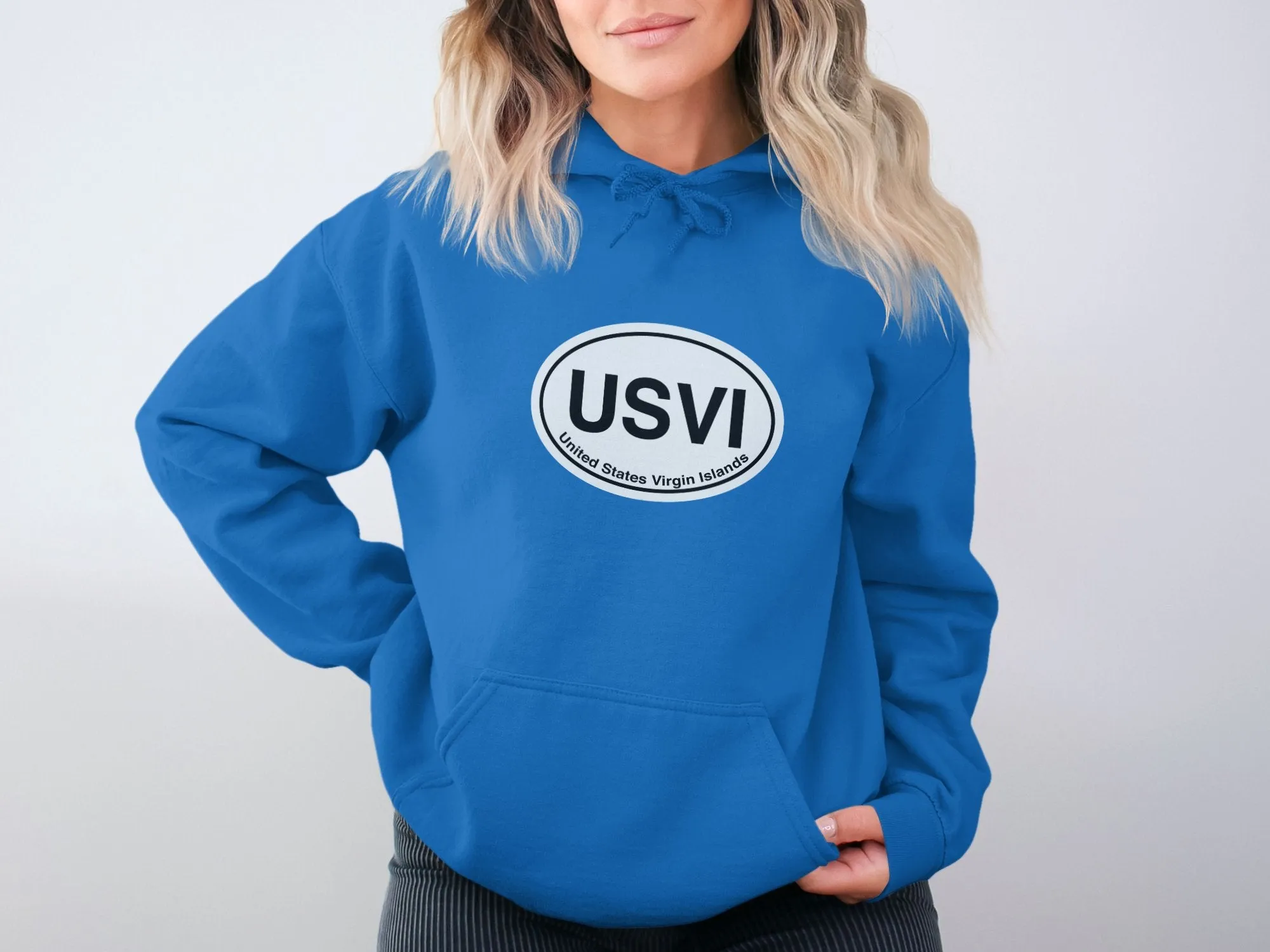 USVI Vacation Hoodie for Nature and Adventure Lovers