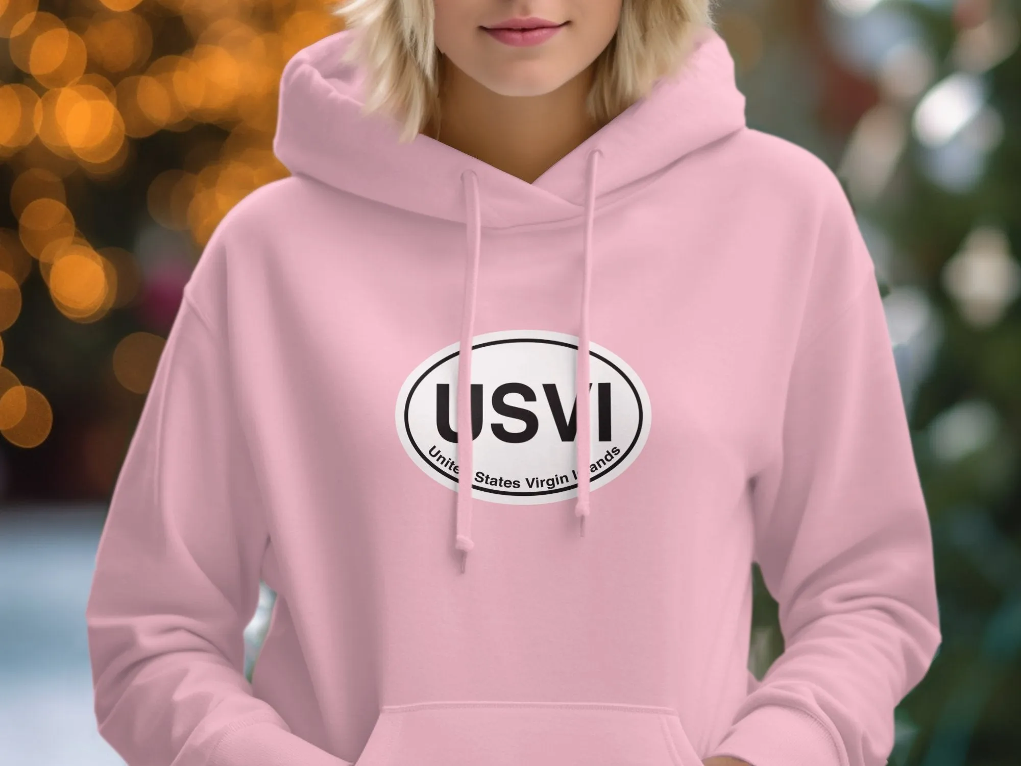 USVI Vacation Hoodie for Nature and Adventure Lovers